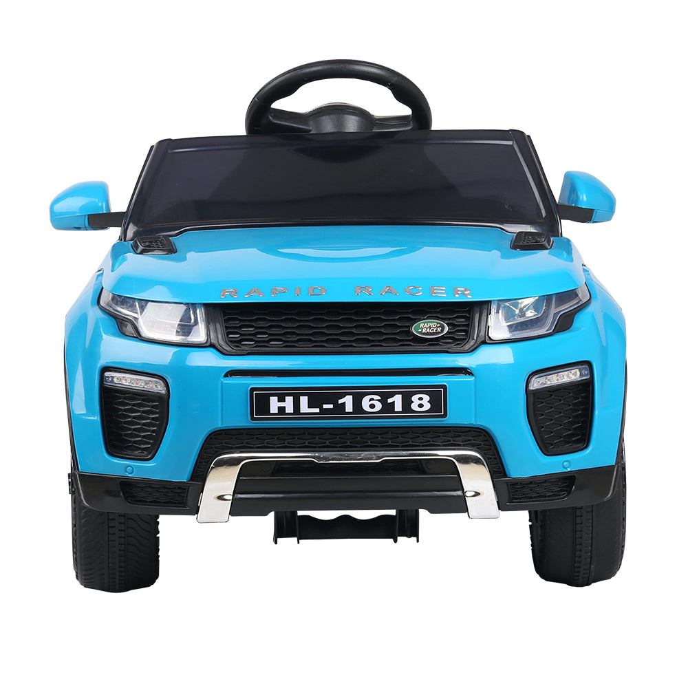 Marlook Kids Electric Ride On Car SUV Range Rover-inspired Toy Cars Remote 12V Blue