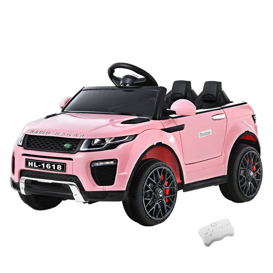 Marlook Kids Electric Ride On Car Range Rover-inspired Toy Cars Remote 12V Pink