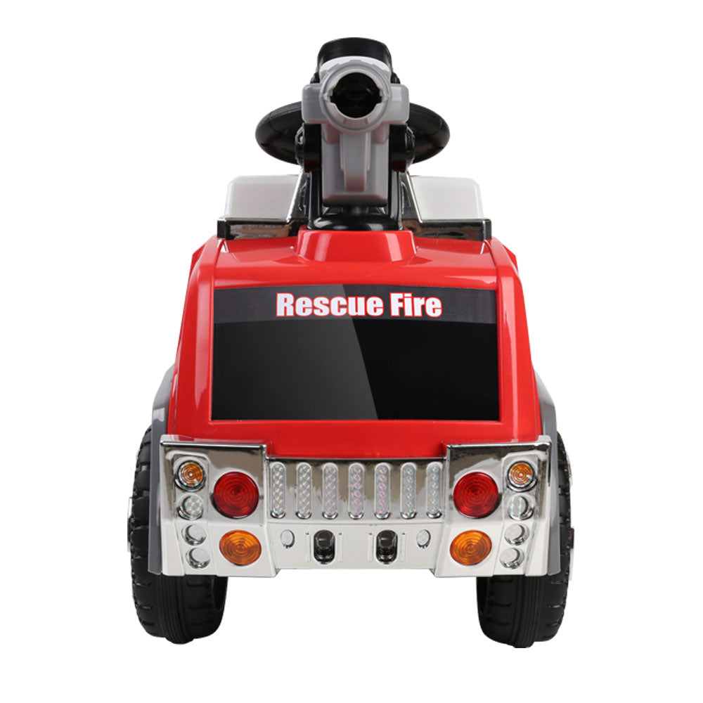 Marlook Kids Electric Ride On Car Fire Engine Fighting Truck Toy Cars 6V Red