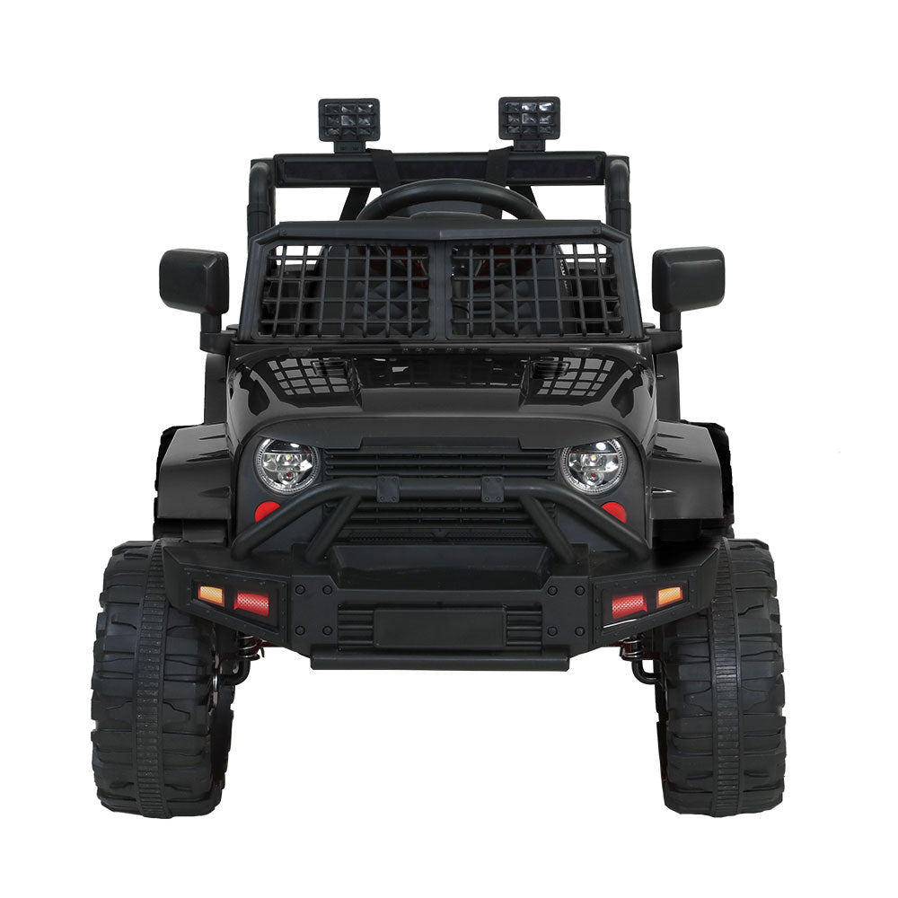 Marlook Kids Electric Ride On Car Jeep Toy Cars Remote 12V Black