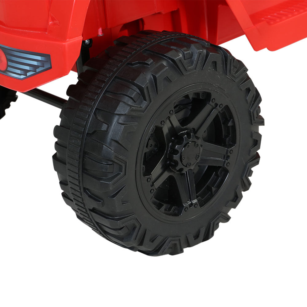Marlook Kids Electric Ride On Car Jeep Toy Cars Remote 12V Red