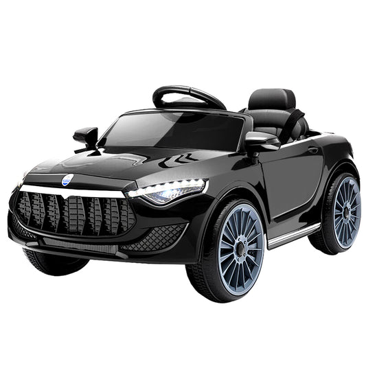 Marlook Kids Electric Ride On Car Toys Cars Horn Music Remote Control 12V Black