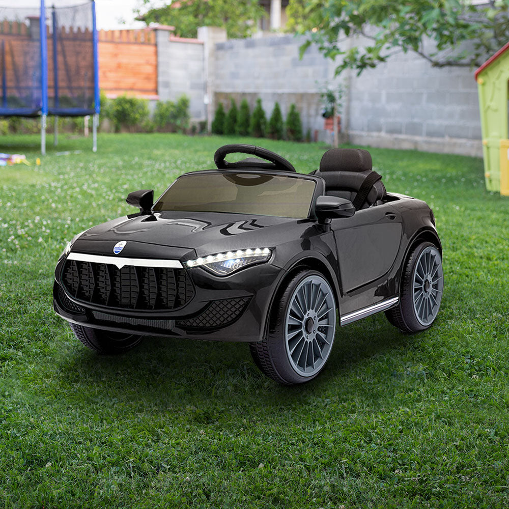 Marlook Kids Electric Ride On Car Toys Cars Horn Music Remote Control 12V Black