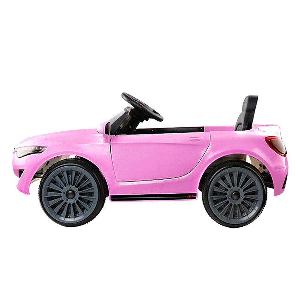 Marlook Kids Electric Ride On Car Toys Cars Headlight Music Remote Control 12V Pink