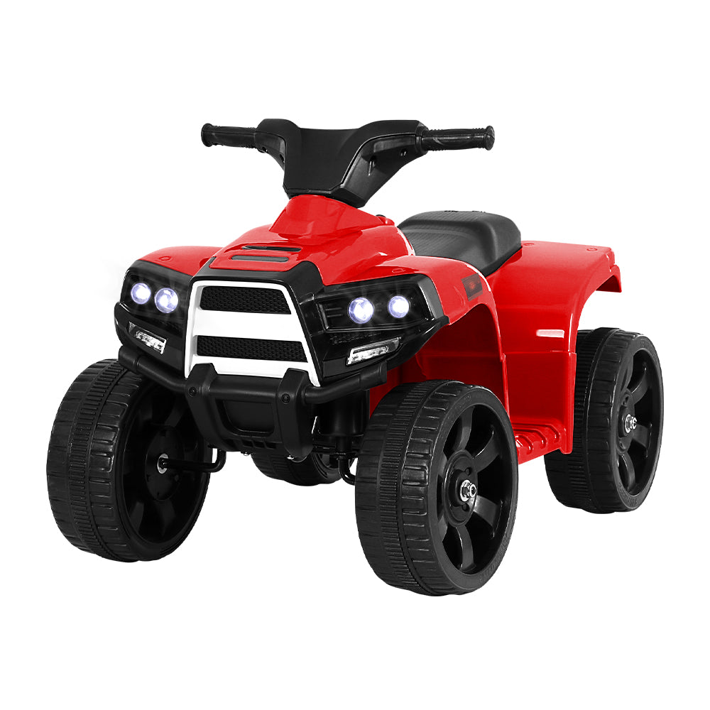 Marlook Kids Ride On ATV Quad Motorbike Car 4 Wheeler Electric Toys Battery Red