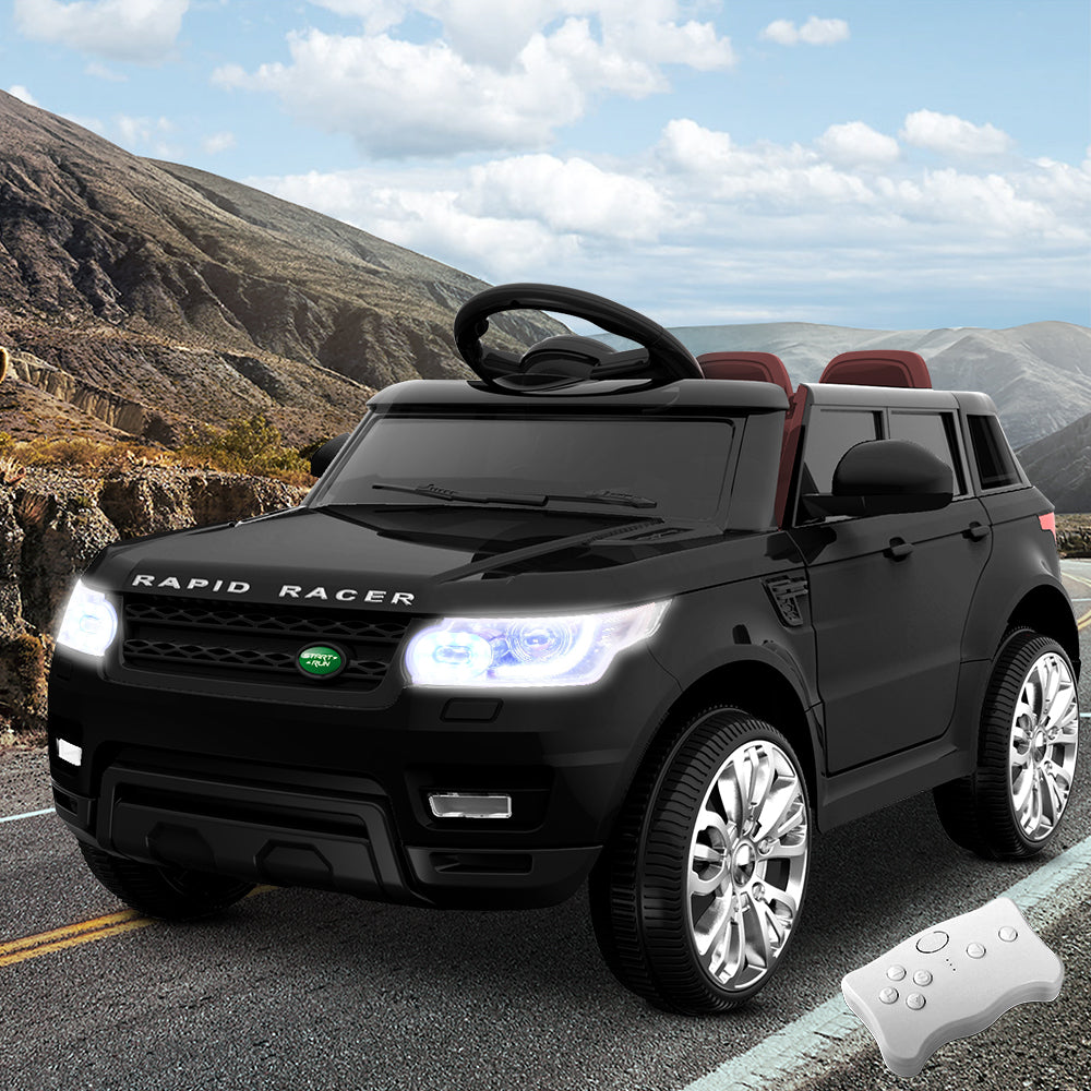 Marlook Kids Electric Ride On Car SUV Range Rover-inspired Cars Remote 12V Black