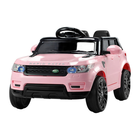 Marlook Kids Electric Ride On Car SUV Range Rover-inspired Cars Remote 12V Pink