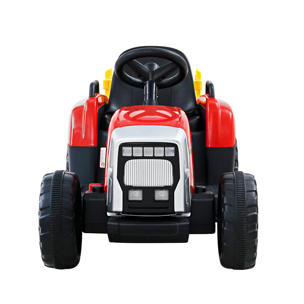 Marlook Kids Electric Ride On Car Tractor Toy Cars 12V Red