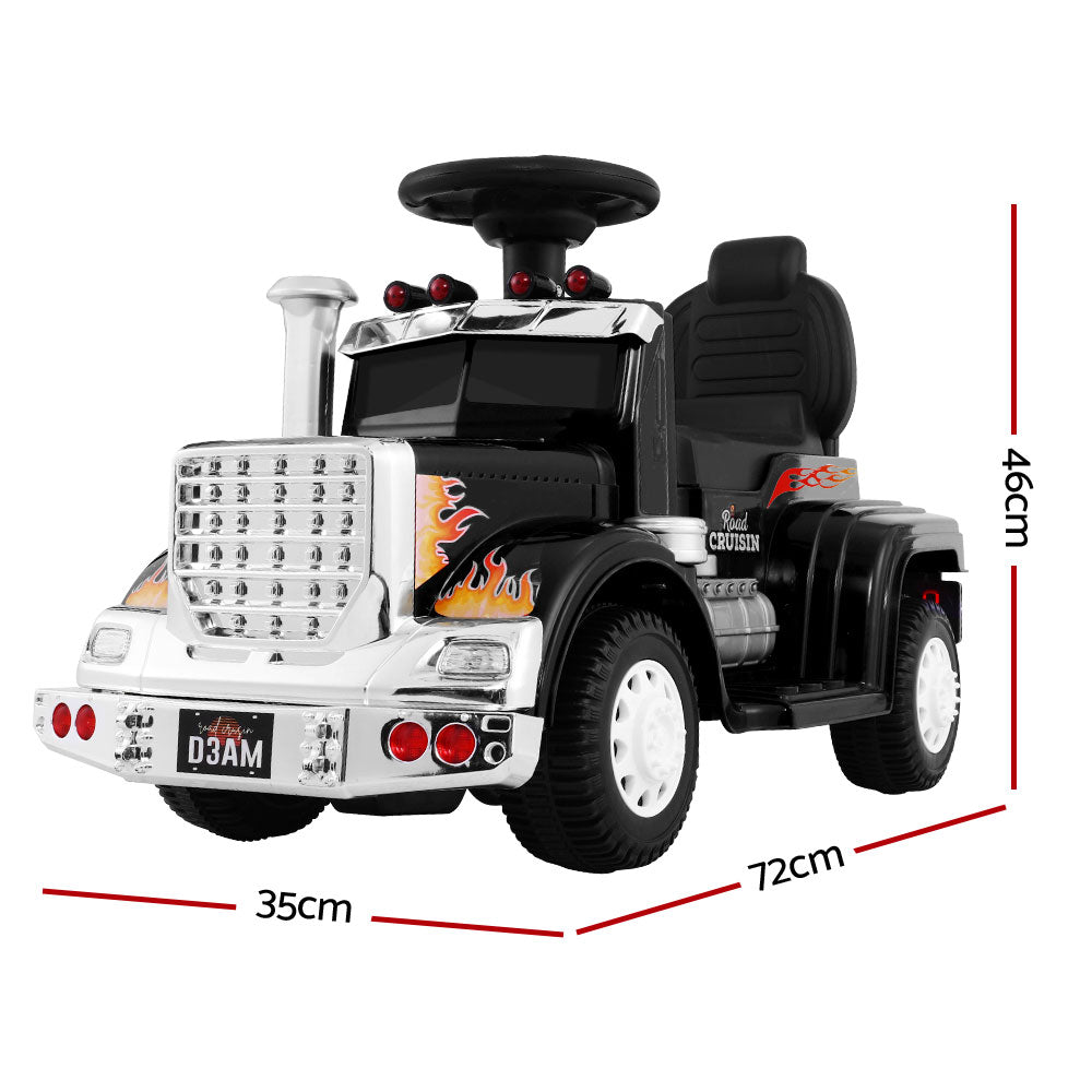 Marlook Kids Electric Ride On Car Truck Motorcycle Motorbike Toy Cars 6V Black