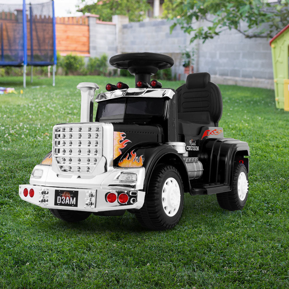 Marlook Kids Electric Ride On Car Truck Motorcycle Motorbike Toy Cars 6V Black