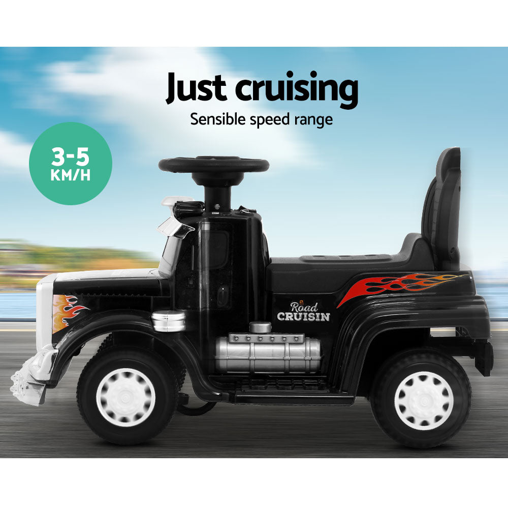 Marlook Kids Electric Ride On Car Truck Motorcycle Motorbike Toy Cars 6V Black