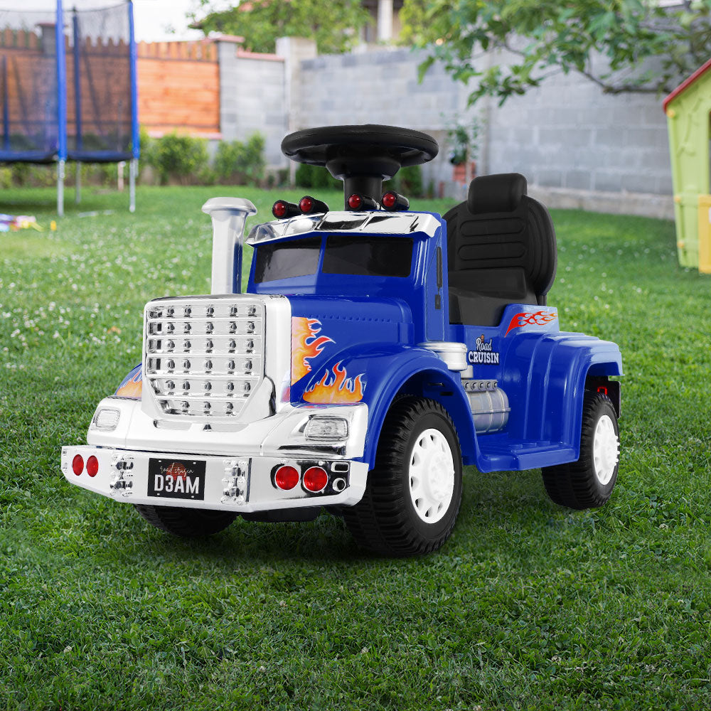 Marlook Kids Electric Ride On Car Truck Motorcycle Motorbike Toy Cars 6V Blue