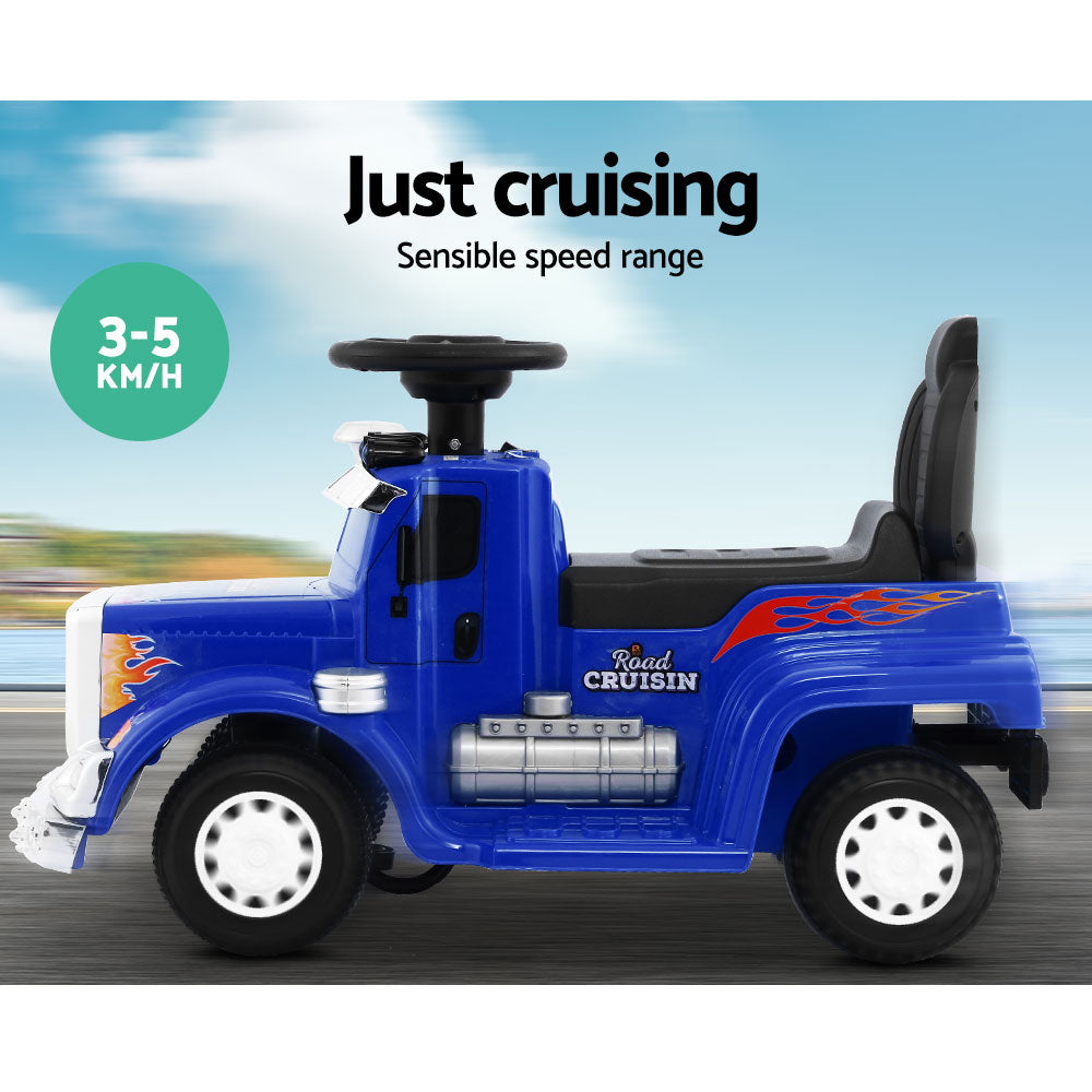 Marlook Kids Electric Ride On Car Truck Motorcycle Motorbike Toy Cars 6V Blue