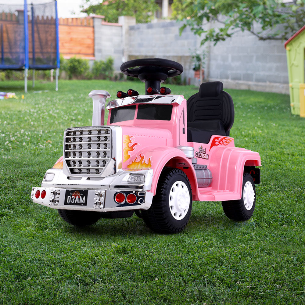 Marlook Kids Electric Ride On Car Truck Motorcycle Motorbike Toy Cars 6V Pink