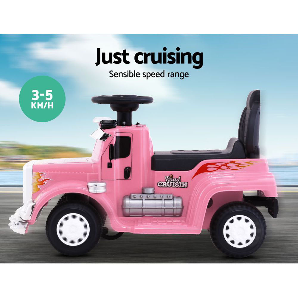 Marlook Kids Electric Ride On Car Truck Motorcycle Motorbike Toy Cars 6V Pink