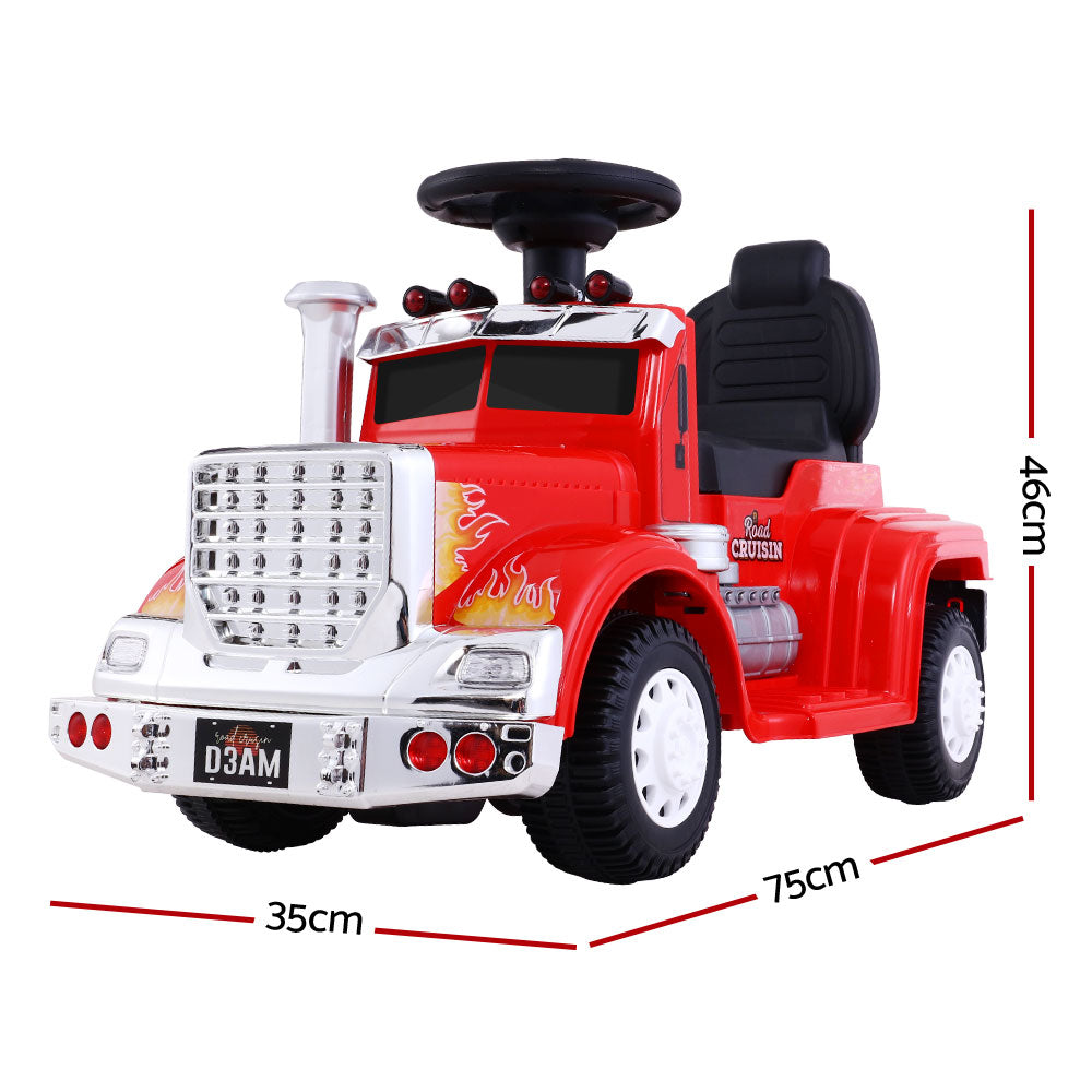 Marlook Kids Electric Ride On Car Truck Motorcycle Motorbike Toy Cars 6V Red
