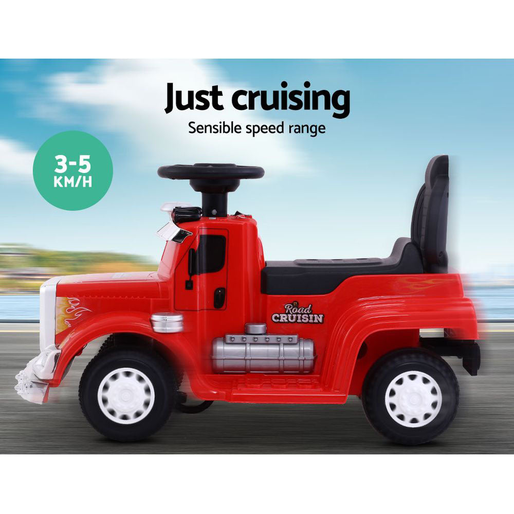 Marlook Kids Electric Ride On Car Truck Motorcycle Motorbike Toy Cars 6V Red