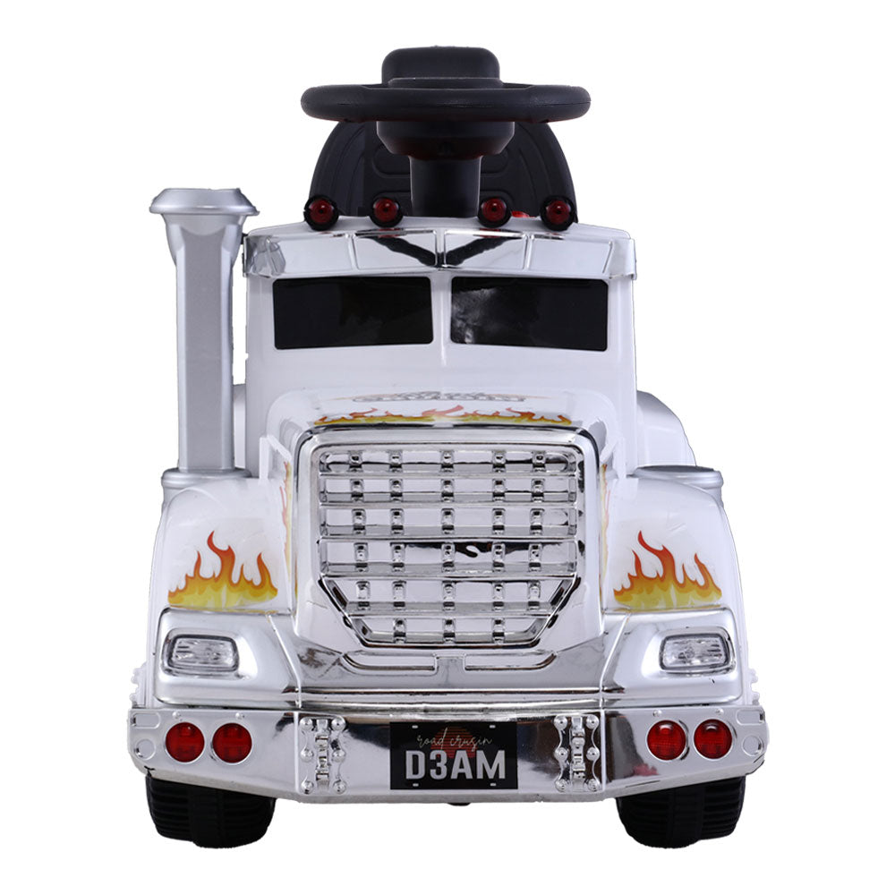 Marlook Kids Electric Ride On Car Truck Motorcycle Motorbike Toy Cars 6V White