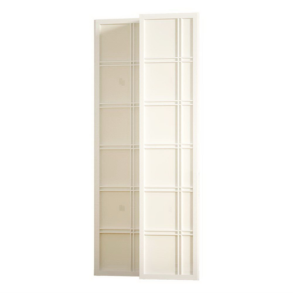 Marlook 4 Panel Room Divider Screen 176x179cm Nova White