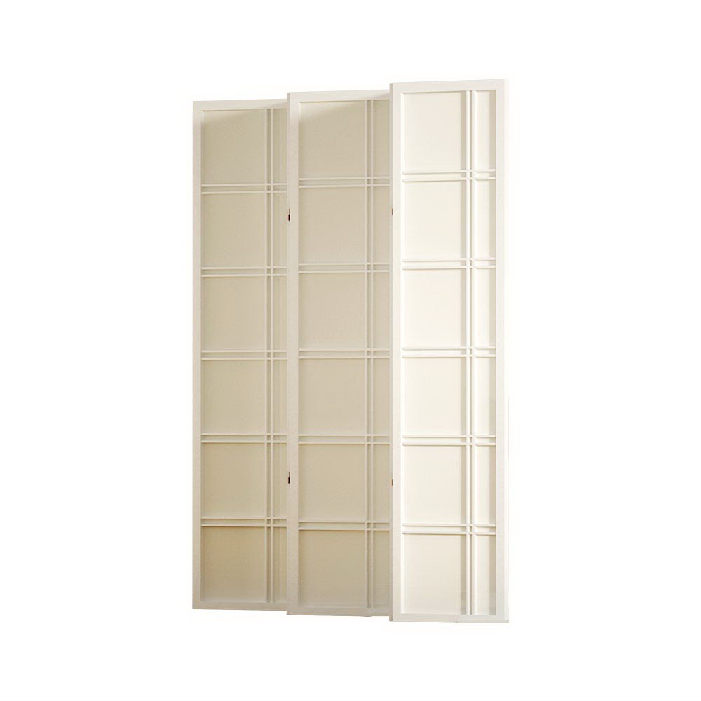 Marlook 6 Panel Room Divider Screen 265x179cm Nova White