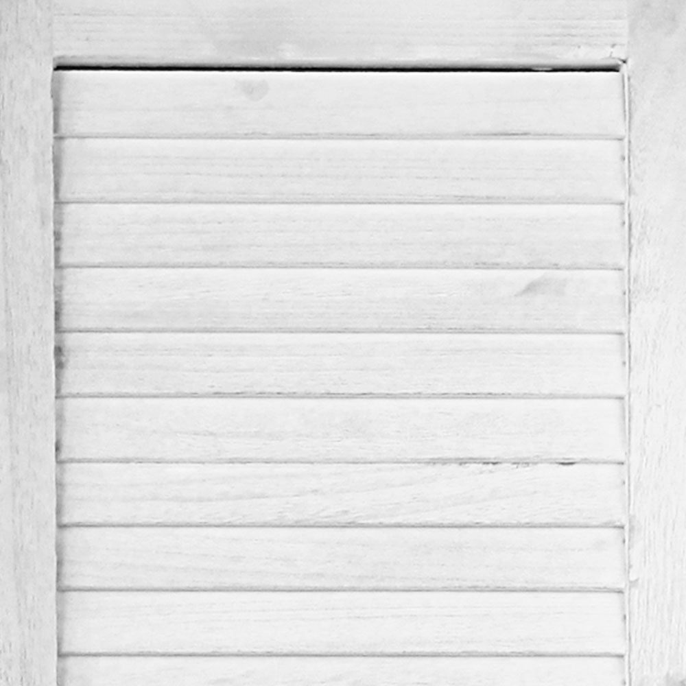 Marlook 3 Panel Room Divider Screen 120x170cm Louver White