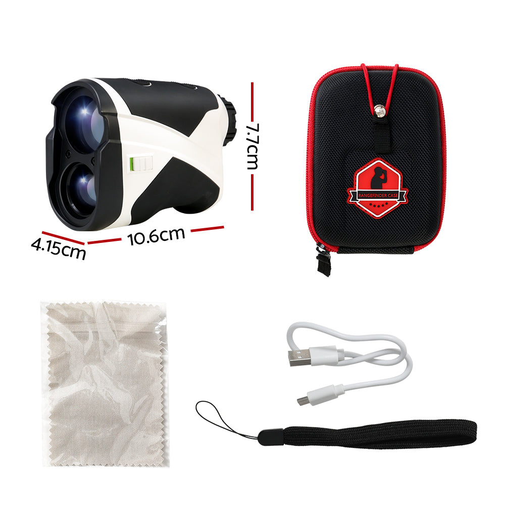 Marlook 700M Golf Rangefinder Slope On/Off Vibration Alert Black