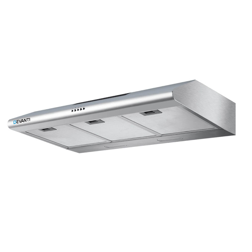 Marlook 900mm Range Hood 90cm Rangehood Stainless Steel