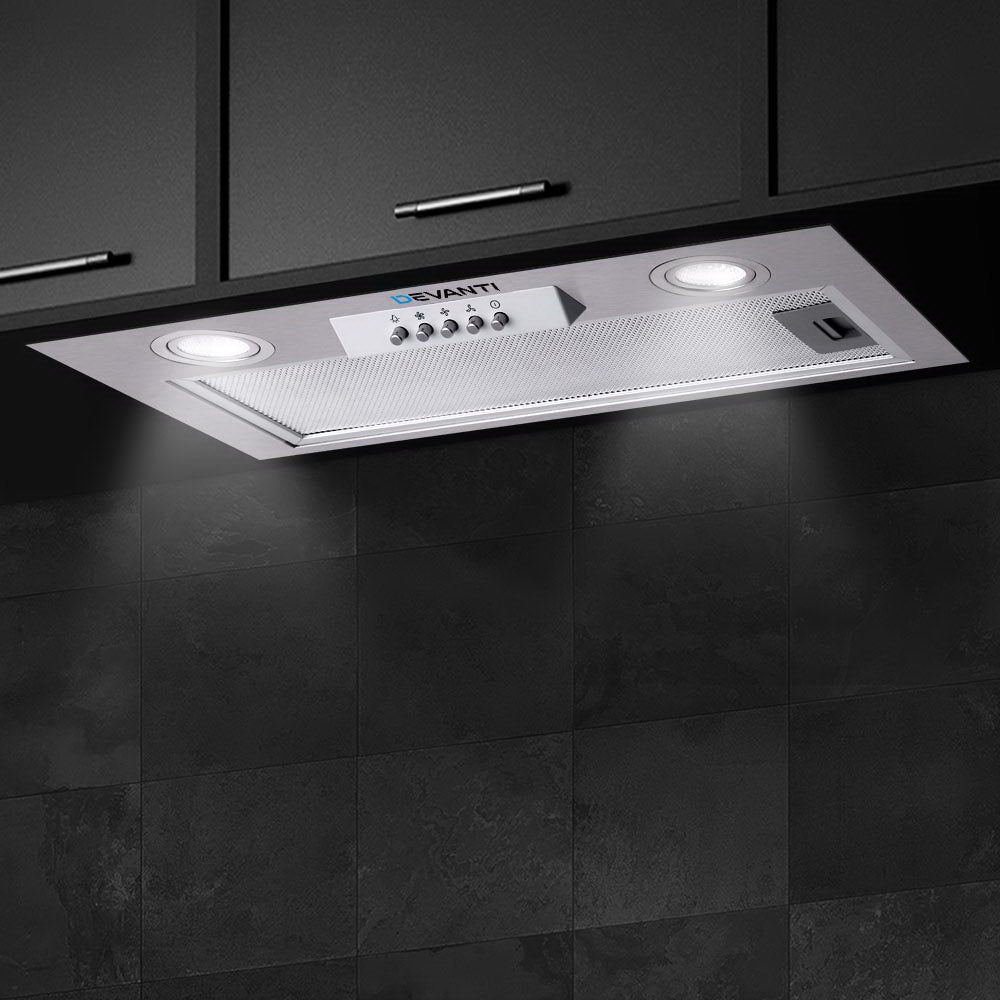 Marlook 520mm Range Hood 52cm Rangehood Stainless Steel