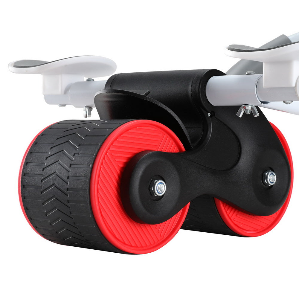 Marlook Ab Roller Automatic Rebound Abdominal Wheel with Knee Pad Home Gym Sport