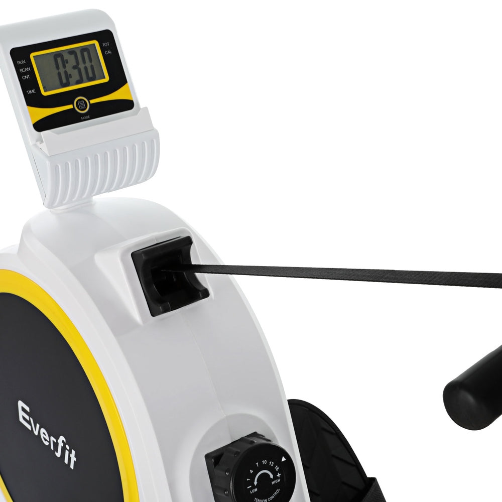 Marlook Rowing Machine 16 Levels Magnetic Rower Home Gym Cardio Workout