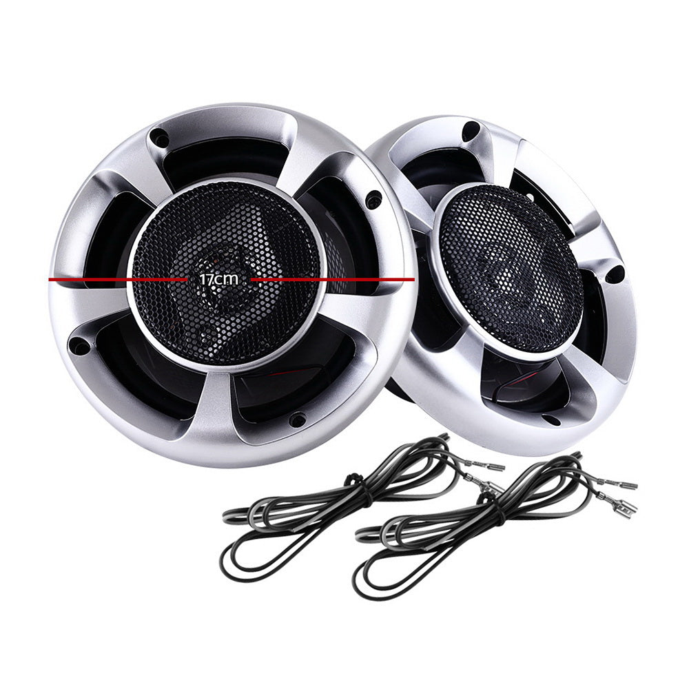 Marlook Set of 2 6.5inch LED Light Car Speakers