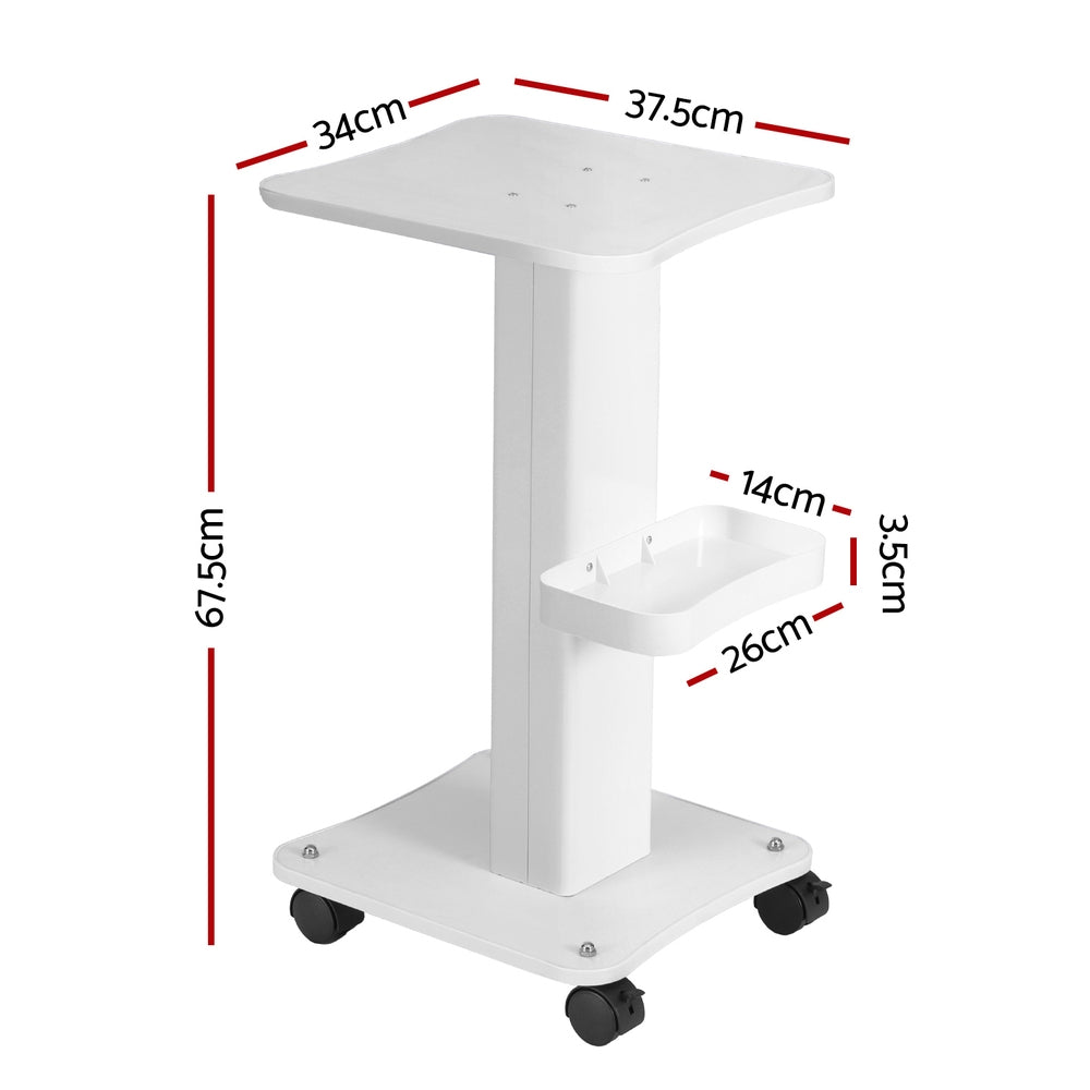 Marlook Salon Trolley Cart Spa Beauty Rolling Tray Hairdressing Storage Stand