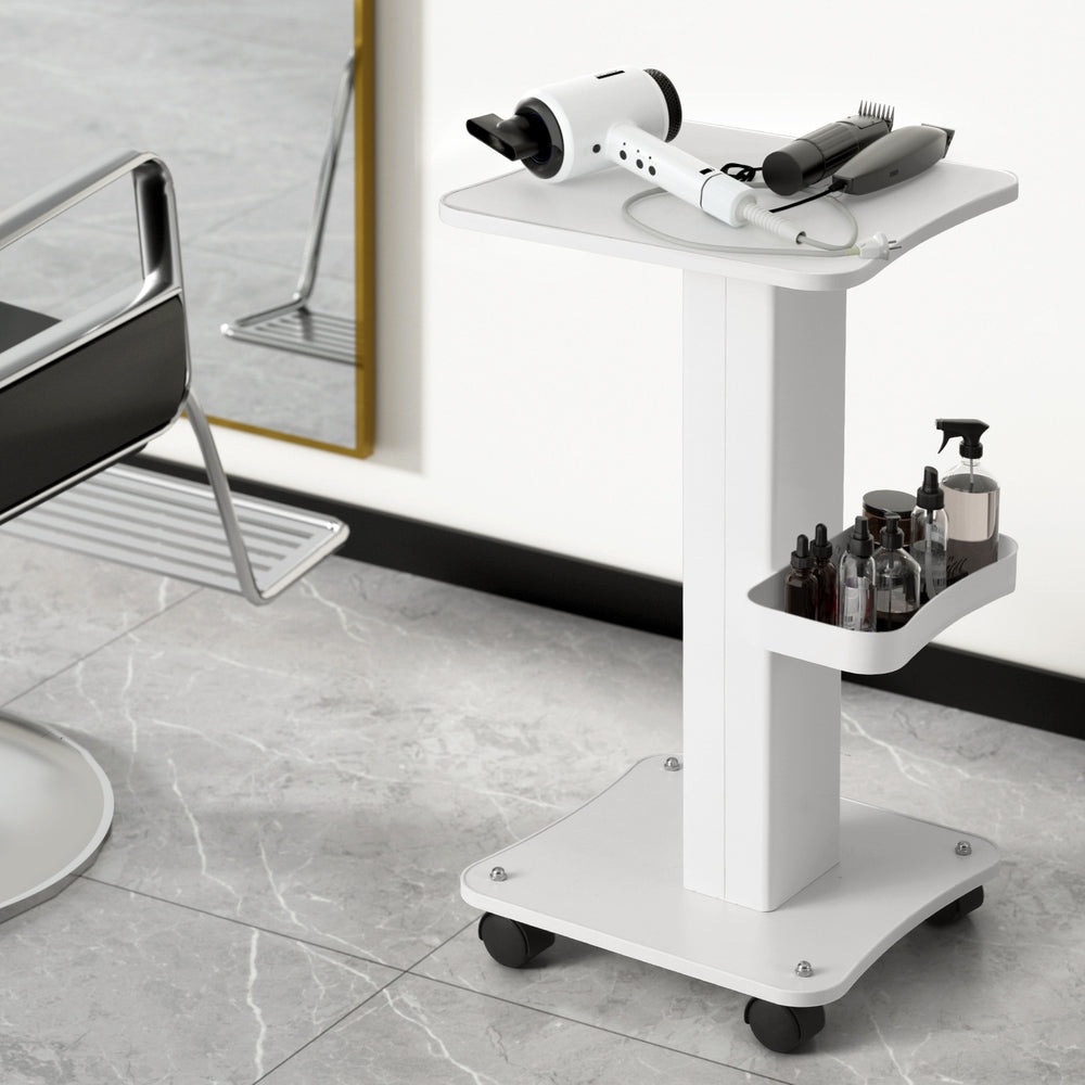 Marlook Salon Trolley Cart Spa Beauty Rolling Tray Hairdressing Storage Stand