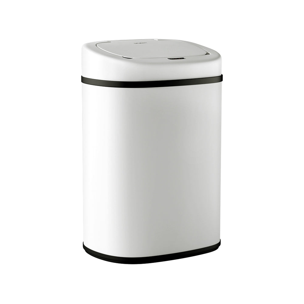 Marlook 82L Motion Sensor Bin Rubbish Automatic White