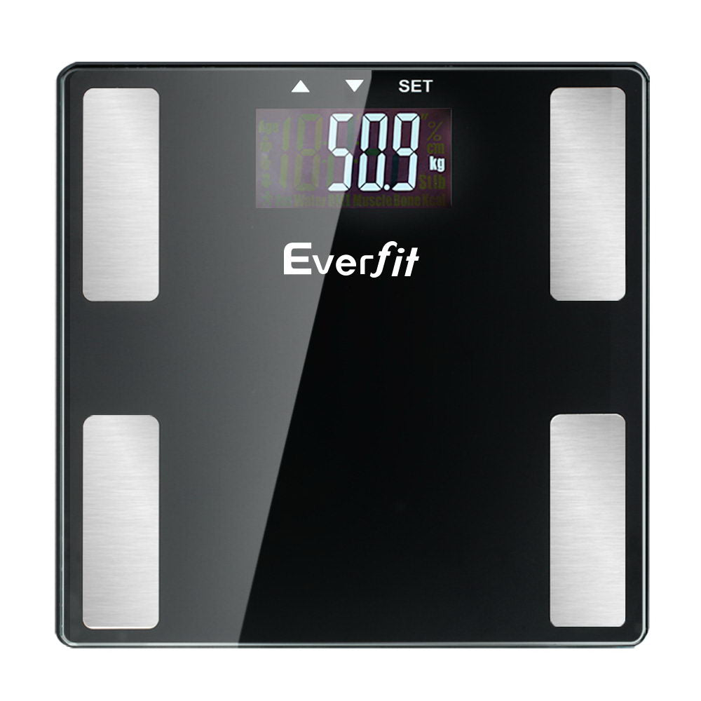 Marlook Body Fat Bathroom Scale Weighing Wireless Bluetooth Gym 180KG