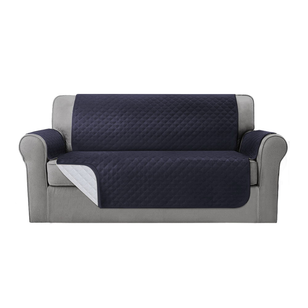 Marlook Sofa Cover Couch Covers 3 Seater 100% Water Resistant Dark Grey