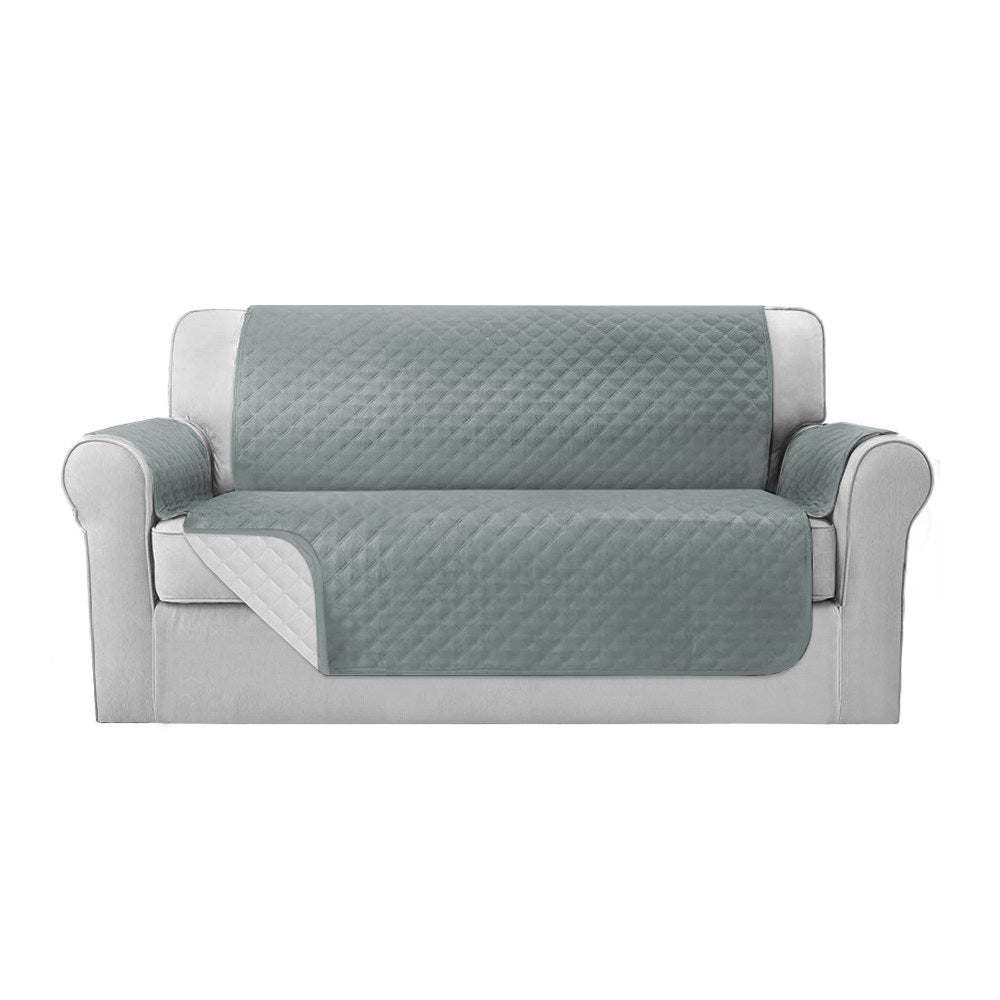 Marlook Sofa Cover Couch Covers 3 Seater 100% Water Resistant Grey