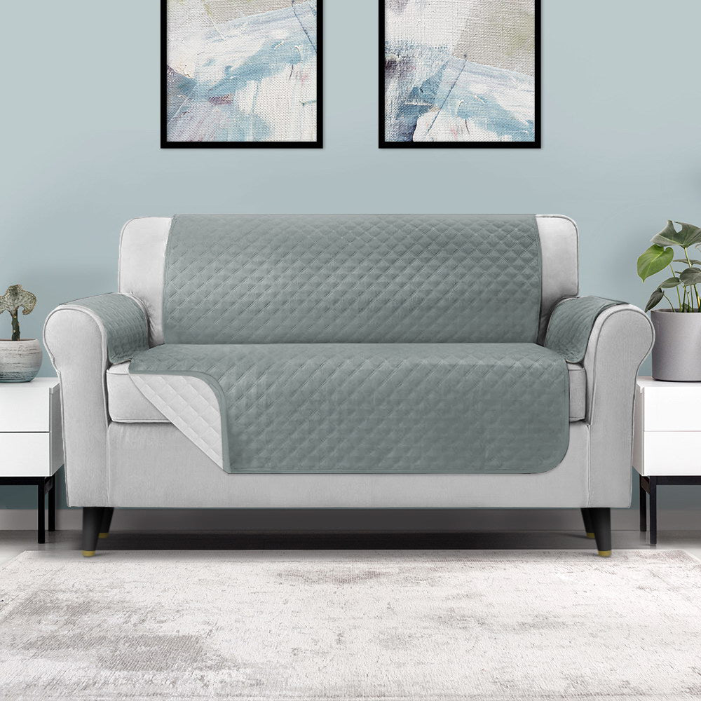 Marlook Sofa Cover Couch Covers 3 Seater 100% Water Resistant Grey