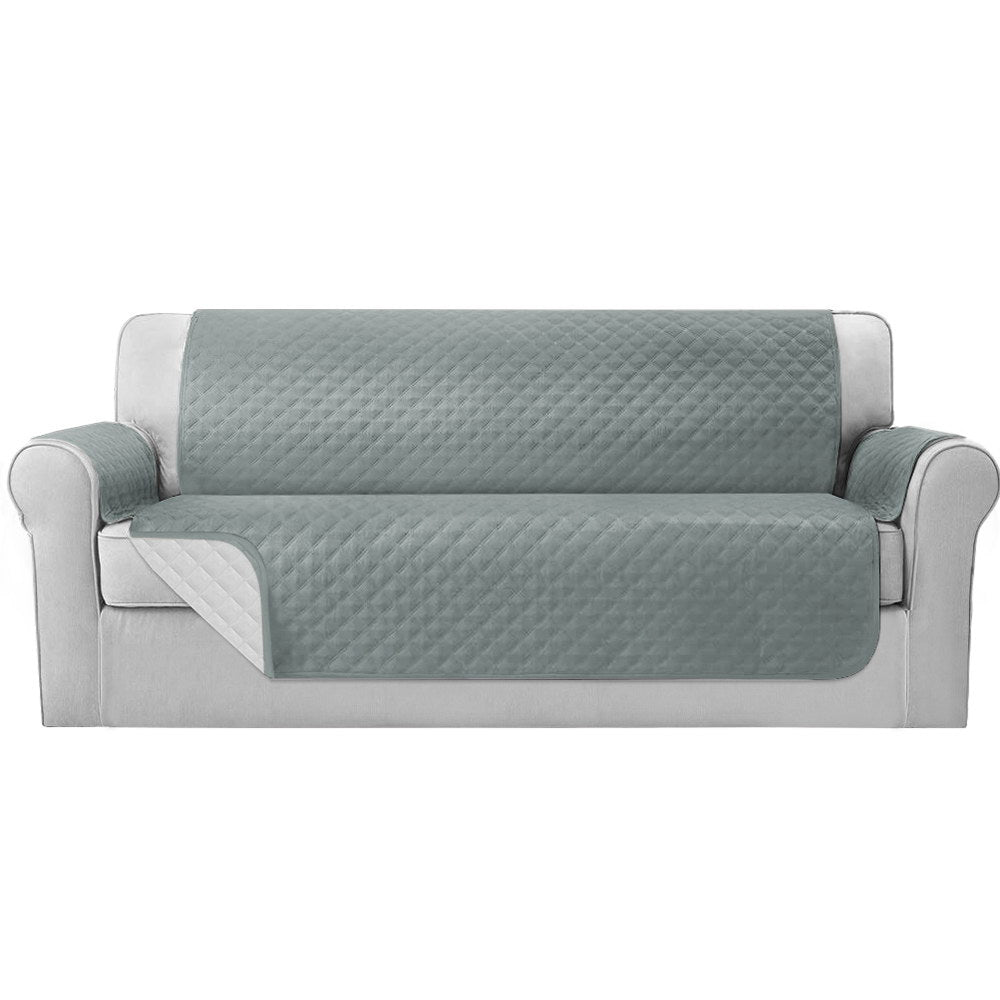 Marlook Sofa Cover Couch Covers 4 Seater 100% Water Resistant Grey