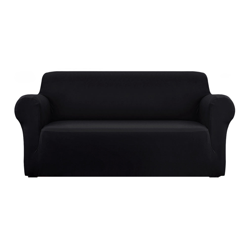 Marlook Sofa Cover Couch Covers 3 Seater Stretch Black