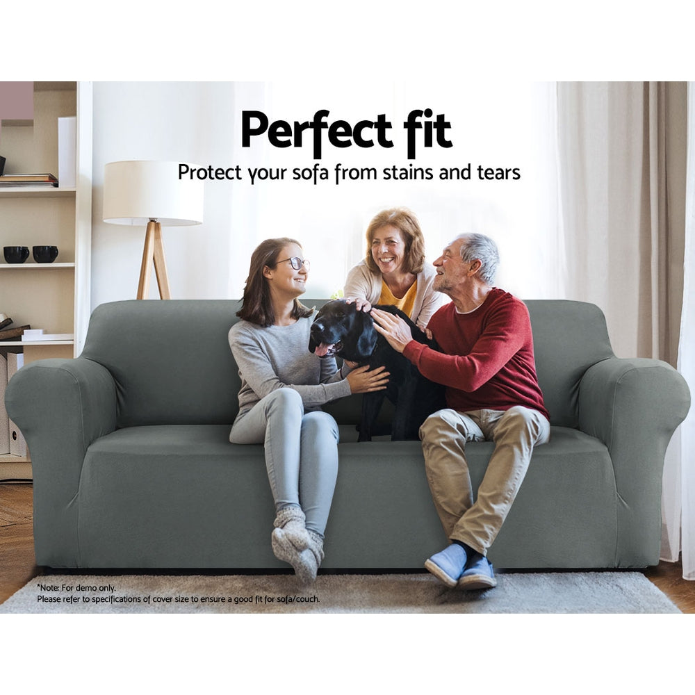 Marlook Sofa Cover Couch Covers 3 Seater Stretch Grey