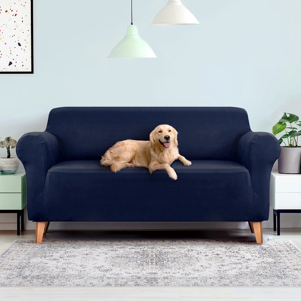 Marlook Sofa Cover Couch Covers 3 Seater Stretch Navy