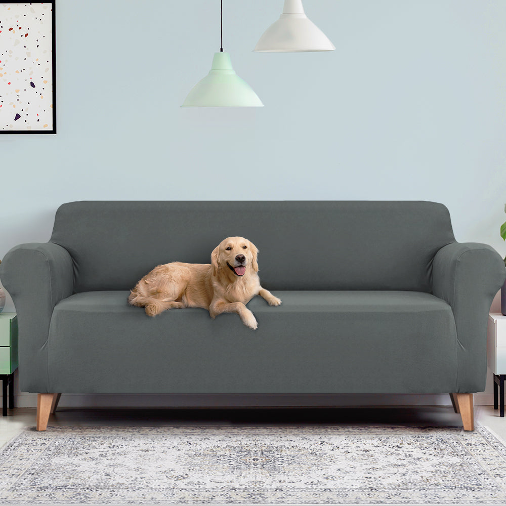 Marlook Sofa Cover Couch Covers 4 Seater Stretch Grey