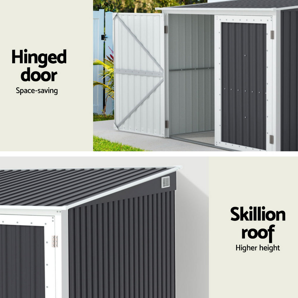 Marlook Garden Shed Sheds Outdoor Storage 2.38x1.99M Tool Workshop House Shelter