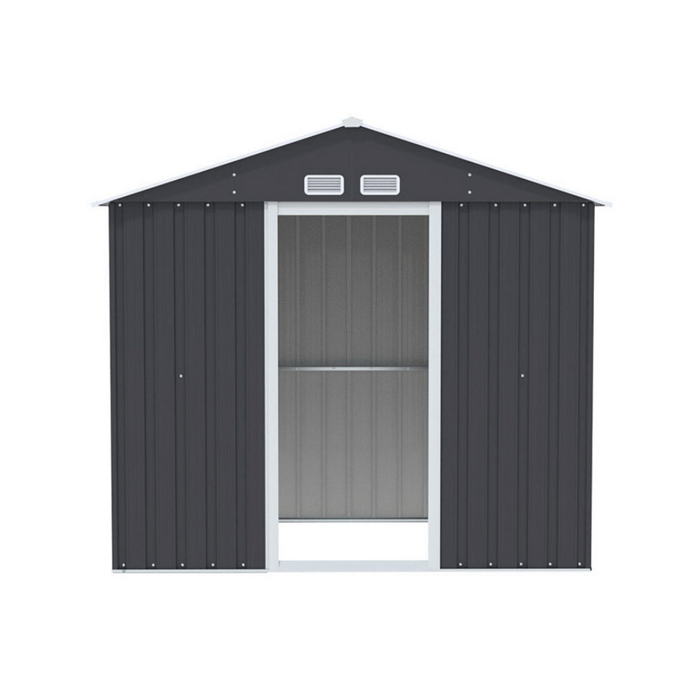 Marlook Garden Shed Outdoor Storage 2.15x1.3M Tool Workshop House Shelter Sliding Door