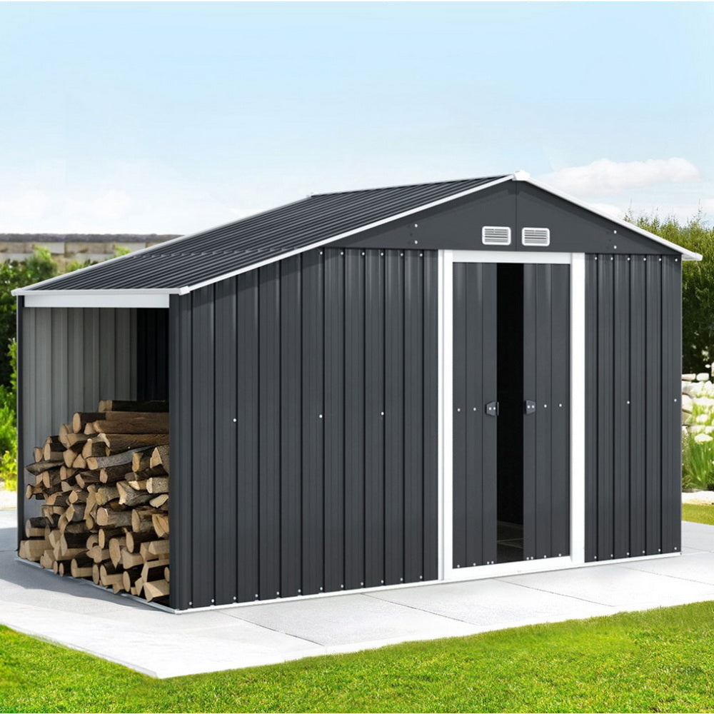 Marlook Garden Shed 3.22x1.96M Outdoor Storage Tool Workshop House Shelter