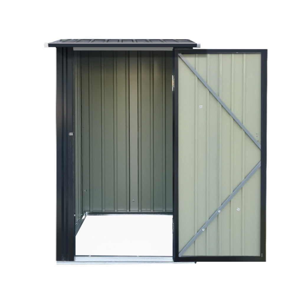 Marlook Garden Shed 0.99x1.04M Sheds Outdoor Tool Storage Workshop House Steel