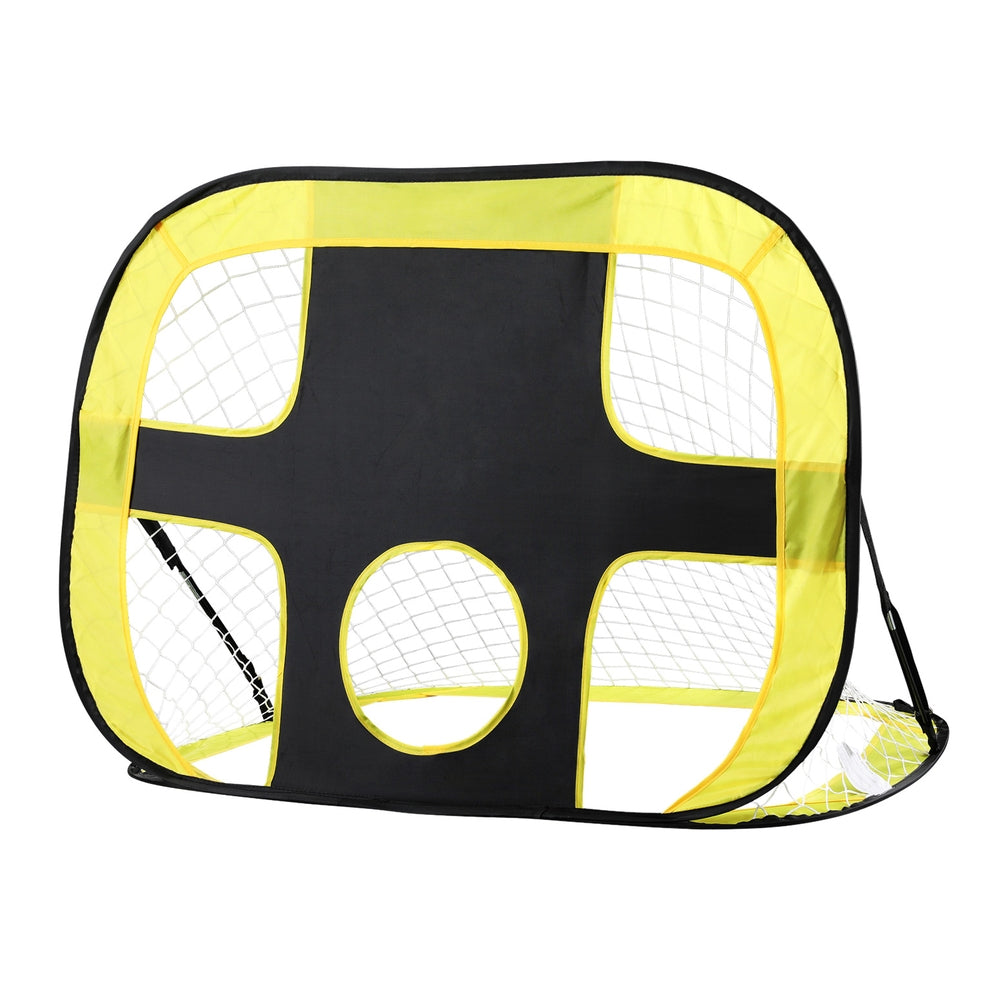 Marlook Portable Football Net Soccer Goal Rebound Target Hitter Training