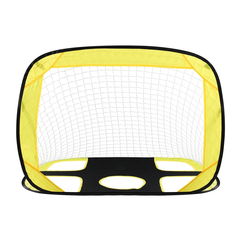 Marlook Portable Football Net Soccer Goal Rebound Target Hitter Training
