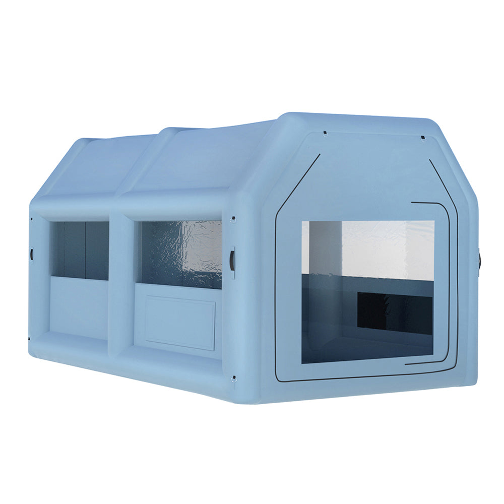 Marlook Inflatable Spray Booth 4X3M Car Paint Tent Filter System Blower